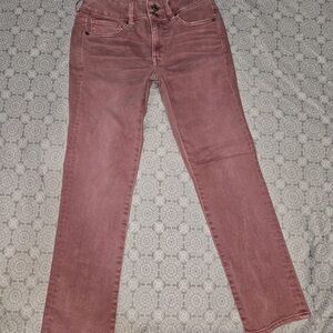 American Eagle Outfitters Pink Ankle Jeans